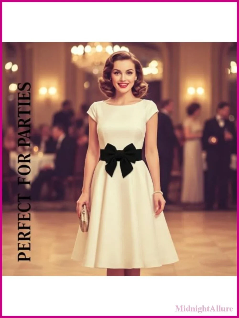 Women's Wide Elastic Waist Bow Belt Stretchy Corset Sash for Dresses Skirts